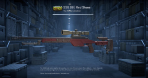 SSG 08 | Red Stone (Factory New) Screenshot