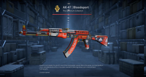 AK-47 | Bloodsport (Minimal Wear) Screenshot
