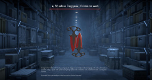 ★ Shadow Daggers | Crimson Web (Field-Tested) Screenshot