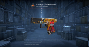 Glock-18 | Bullet Queen (Well-Worn) Screenshot