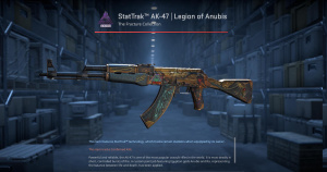 StatTrak™ AK-47 | Legion of Anubis (Field-Tested) Screenshot