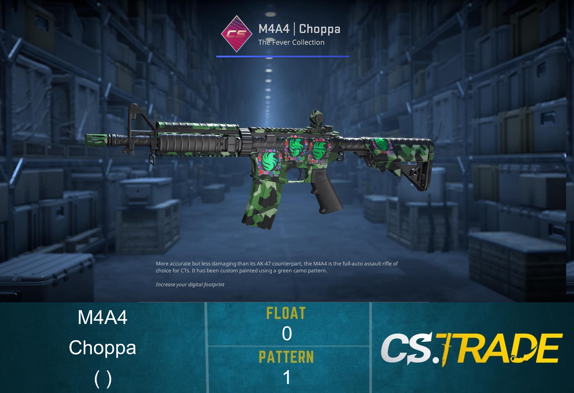 M4A4 | Choppa (Minimal Wear) Screenshot