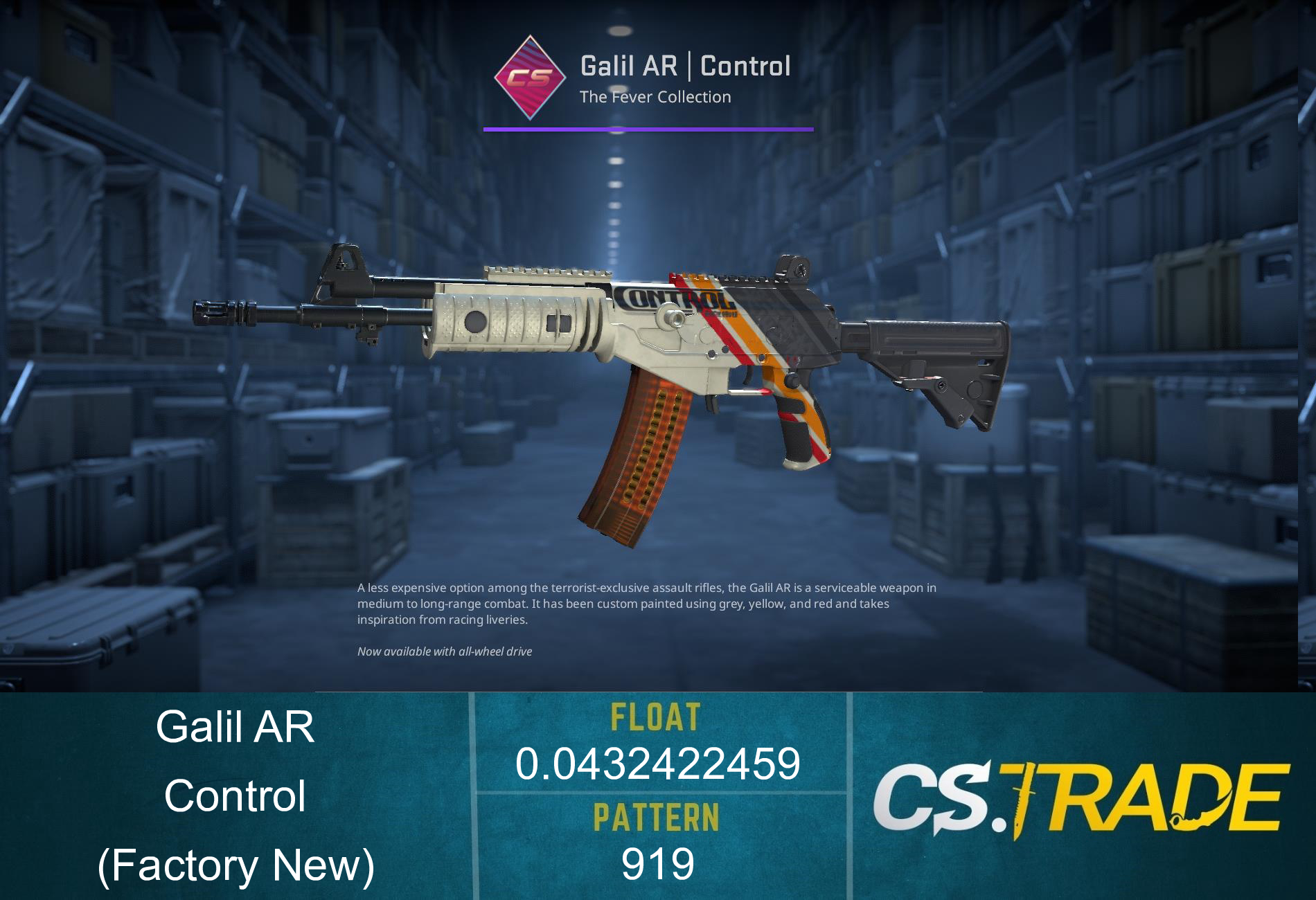 Galil AR | Control (Factory New) Screenshot