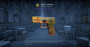 P250 | Inferno (Factory New) Screenshot