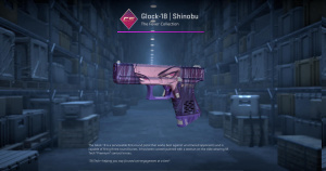 Glock-18 | Shinobu (Field-Tested) Screenshot