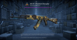 AK-47 | Phantom Disruptor (Minimal Wear) Screenshot