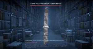 ★ StatTrak™ Ursus Knife | Urban Masked (Minimal Wear) Screenshot