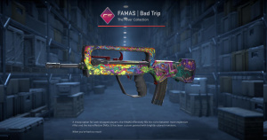FAMAS | Bad Trip (Battle-Scarred) Screenshot