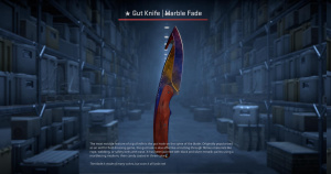 ★ Gut Knife | Marble Fade (Minimal Wear) Screenshot