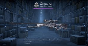 AWP | The End (Minimal Wear) Screenshot