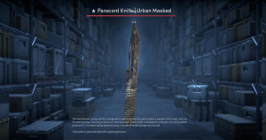 ★ Paracord Knife | Urban Masked (Battle-Scarred) Screenshot