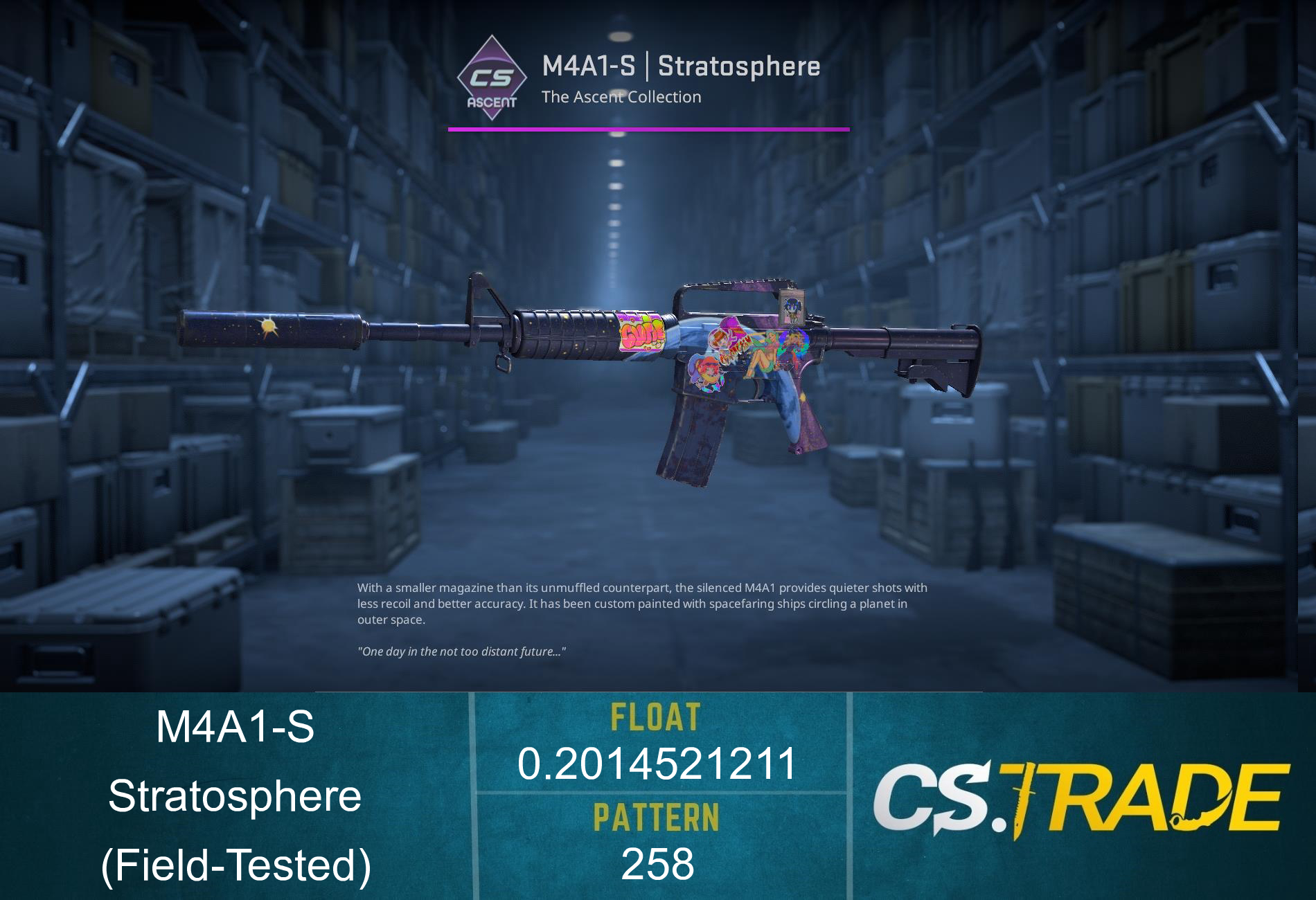 M4A1-S | Stratosphere (Field-Tested) Screenshot