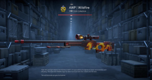 AWP | Wildfire (Field-Tested) Screenshot