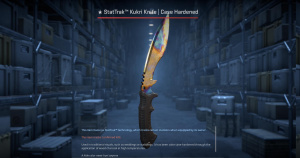 ★ StatTrak™ Kukri Knife | Case Hardened (Well-Worn) Screenshot