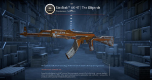 StatTrak™ AK-47 | The Oligarch (Battle-Scarred) Screenshot