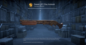 Sawed-Off | Clay Ambush (Well-Worn) Screenshot