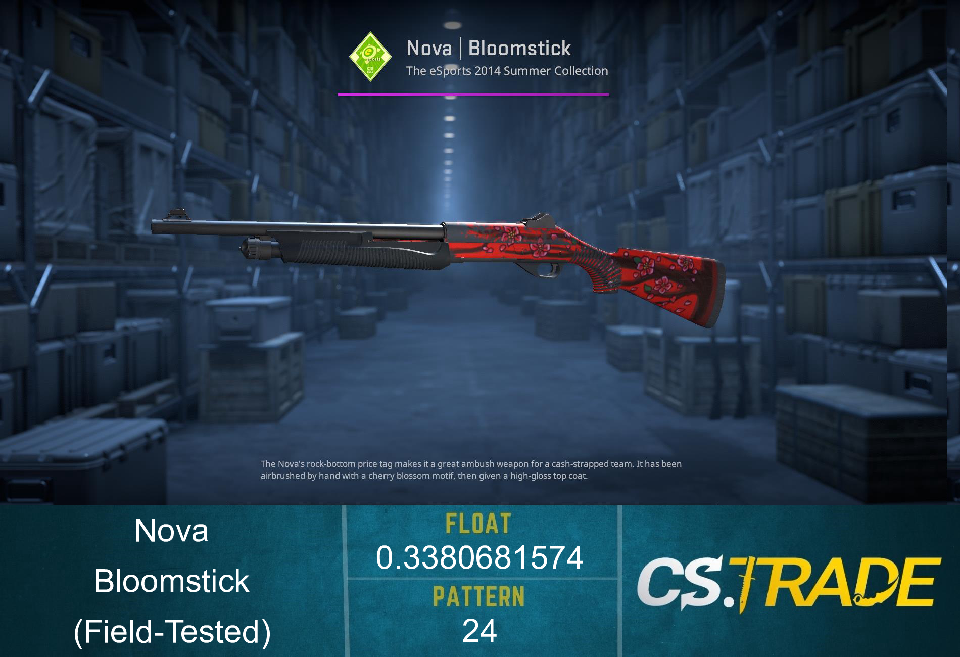 Nova | Bloomstick (Field-Tested) Screenshot