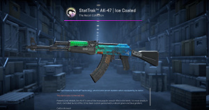 StatTrak™ AK-47 | Ice Coaled (Battle-Scarred) Screenshot