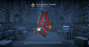Dual Berettas | Panther (Factory New) Screenshot
