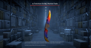 ★ Falchion Knife | Marble Fade (Factory New) Screenshot