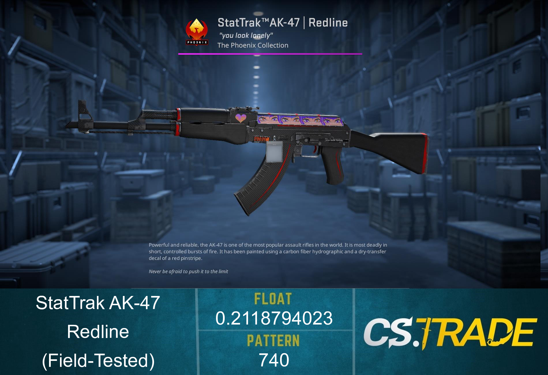 AK-47 | Redline (Field-Tested) Screenshot