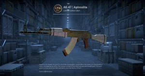 AK-47 | Aphrodite (Battle-Scarred) Screenshot