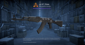 AK-47 | Slate (Battle-Scarred) Screenshot