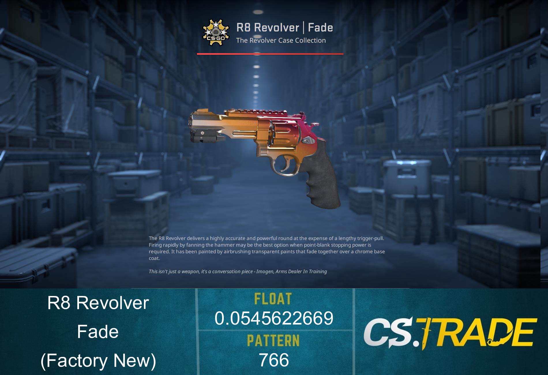 R8 Revolver | Fade (Factory New) Screenshot