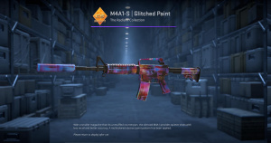 M4A1-S | Glitched Paint (Minimal Wear) Screenshot