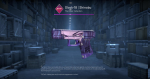 Glock-18 | Shinobu (Minimal Wear) Screenshot