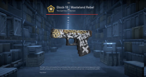 Glock-18 | Wasteland Rebel (Factory New) Screenshot