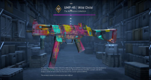 UMP-45 | Wild Child (Field-Tested) Screenshot