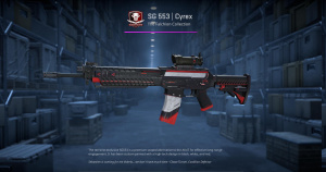 SG 553 | Cyrex (Field-Tested) Screenshot