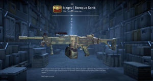 Negev | Boroque Sand (Field-Tested) Screenshot