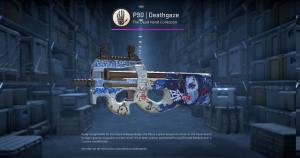 P90 | Deathgaze (Well-Worn) Screenshot