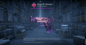 Glock-18 | Shinobu (Field-Tested) Screenshot