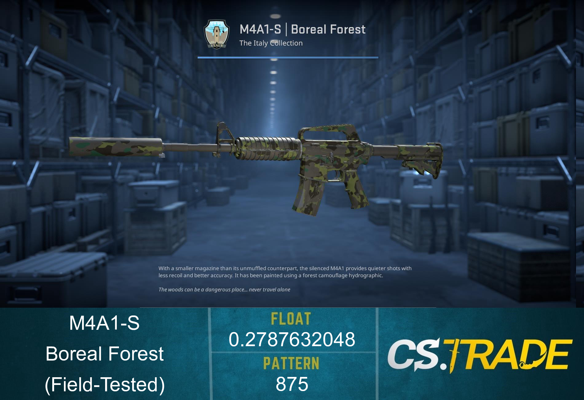 M4A1-S | Boreal Forest (Factory New) Screenshot