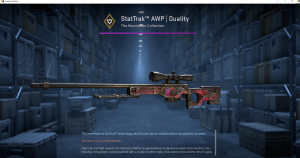 StatTrak™ AWP | Duality (Battle-Scarred) Screenshot
