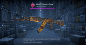 AK-47 | Searing Rage (Field-Tested) Screenshot