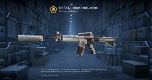 M4A1-S | Mecha Industries (Field-Tested) Screenshot