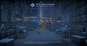 AK-47 | Blue Laminate (Factory New) Screenshot