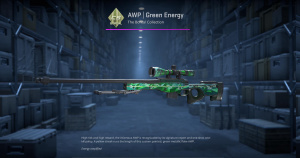 AWP | Green Energy (Battle-Scarred) Screenshot