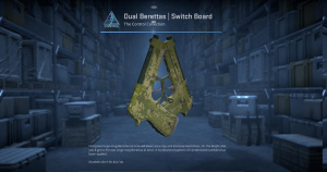 Dual Berettas | Switch Board (Minimal Wear) Screenshot