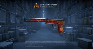 USP-S | The Traitor (Well-Worn) Screenshot