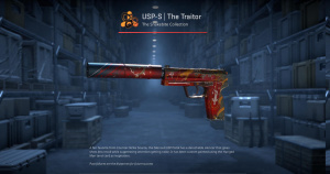 USP-S | The Traitor (Well-Worn) Screenshot