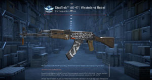 StatTrak™ AK-47 | Wasteland Rebel (Field-Tested) Screenshot