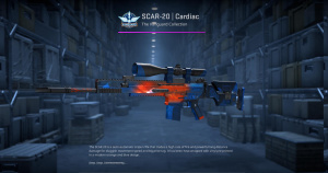 SCAR-20 | Cardiac (Battle-Scarred) Screenshot