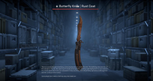 ★ Butterfly Knife | Rust Coat (Battle-Scarred) Screenshot