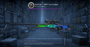 StatTrak™ AWP | Ice Coaled (Well-Worn) Screenshot