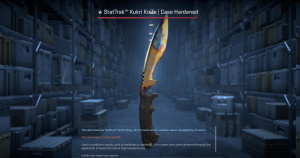 ★ StatTrak™ Kukri Knife | Case Hardened (Well-Worn) Screenshot